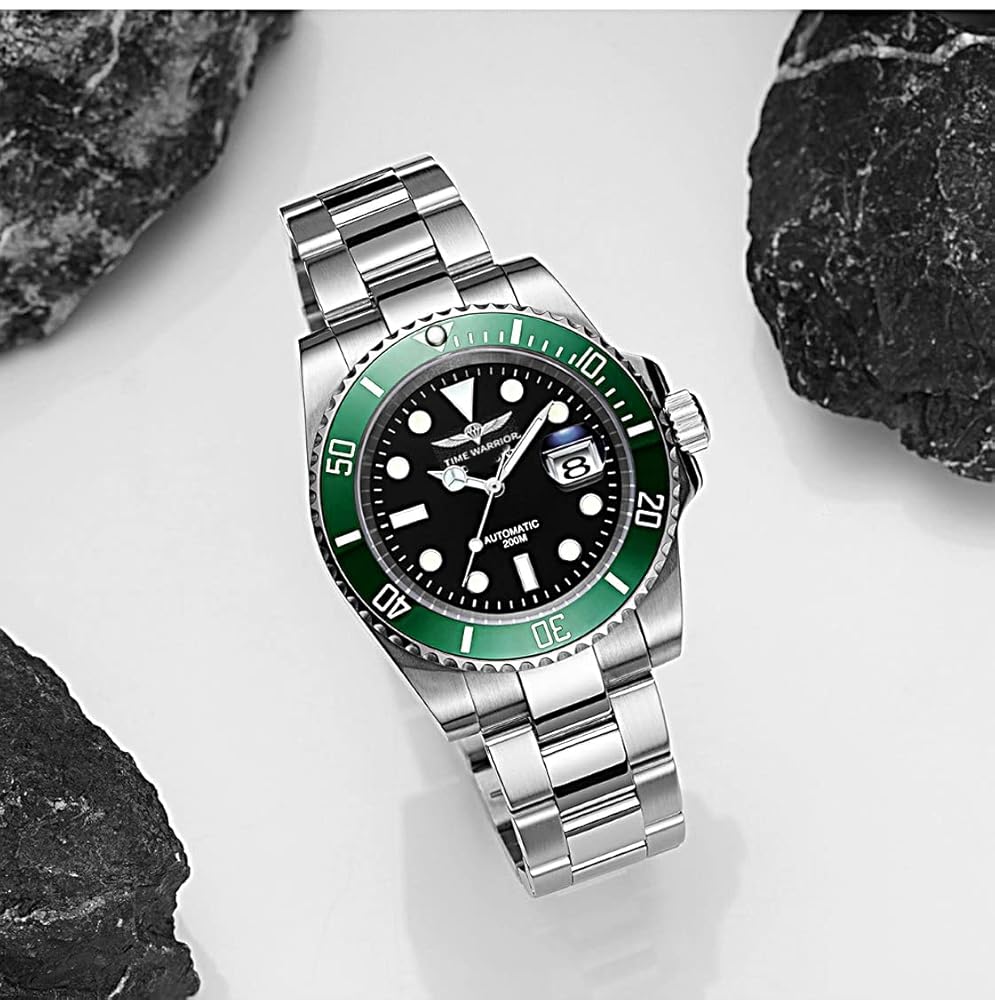 Amazon.com: TIME WARRIOR NH35 Men's Automatic Watch Diving